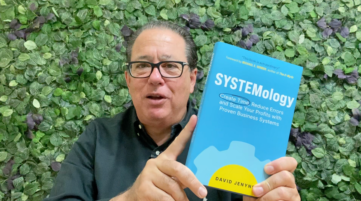 Andrew Griffiths with the SYSTEMology book