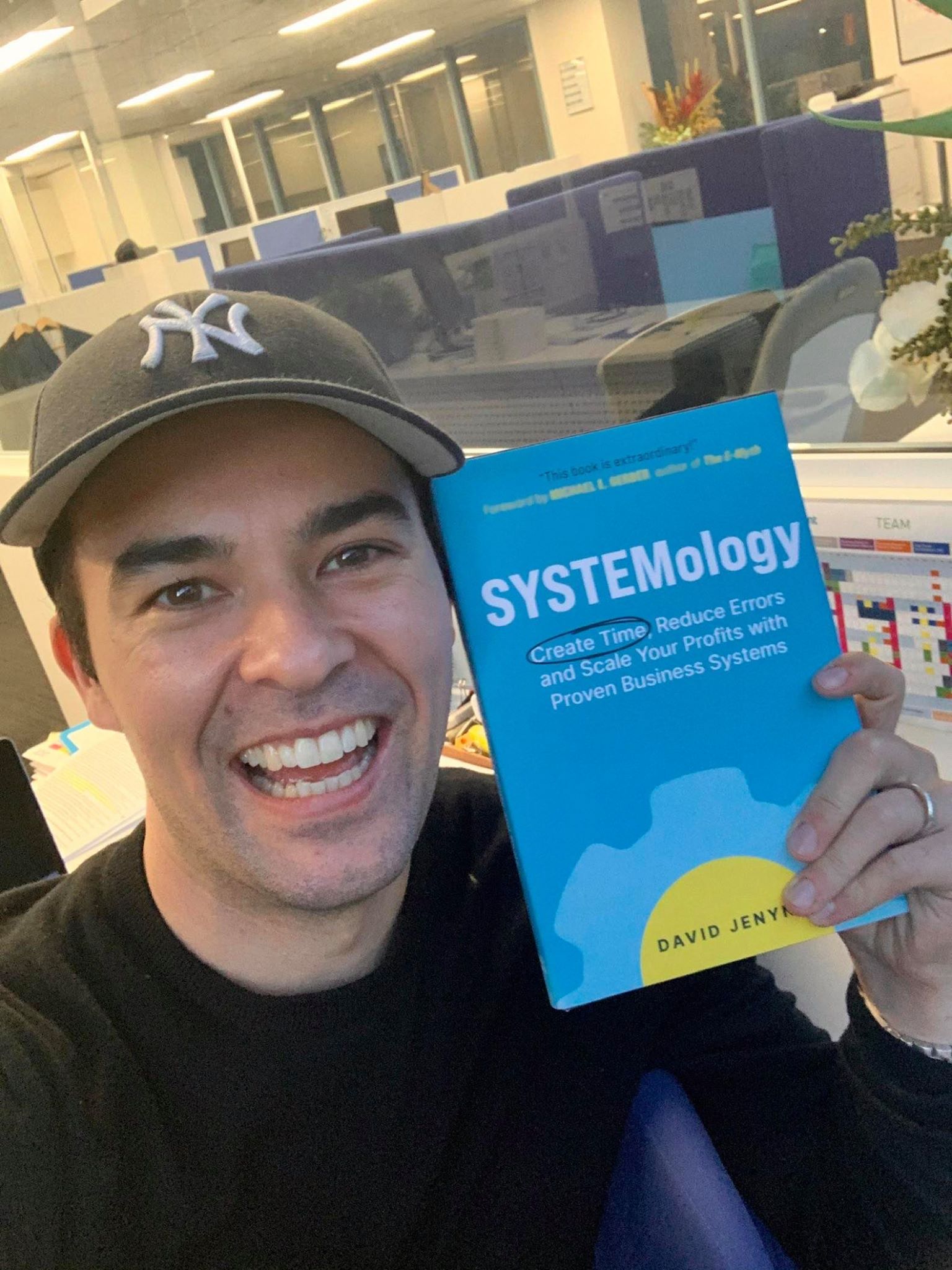Dale Beaumont with the SYSTEMology book