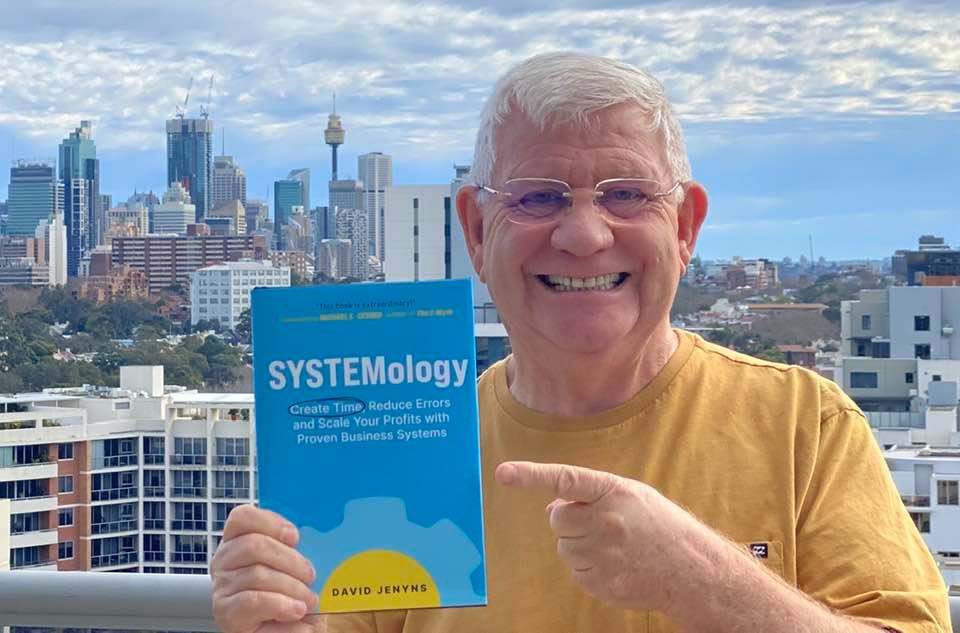 Mike O'Hagan with the SYSTEMology book