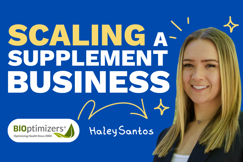 Scaling a Supplement Business with a Systems Champion