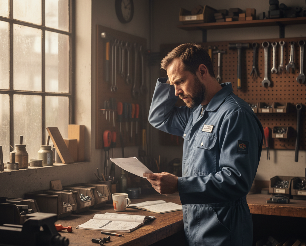 confused-worker-over-checklist confused-worker-over-checklist