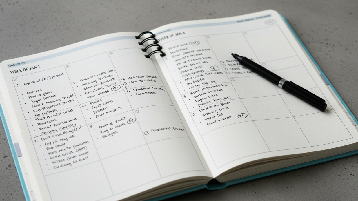 Filled Planner