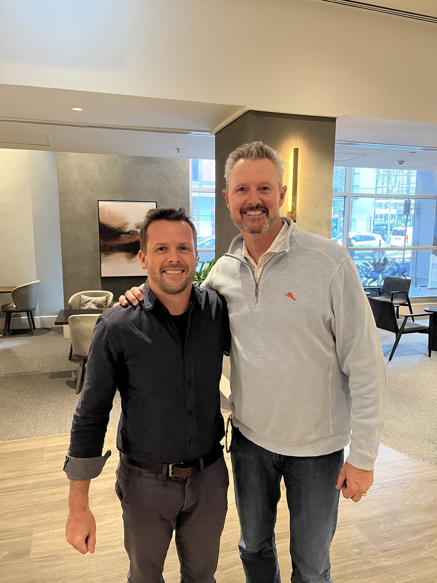 David Jenyns with Brad Sugars, founder of ActionCOACH