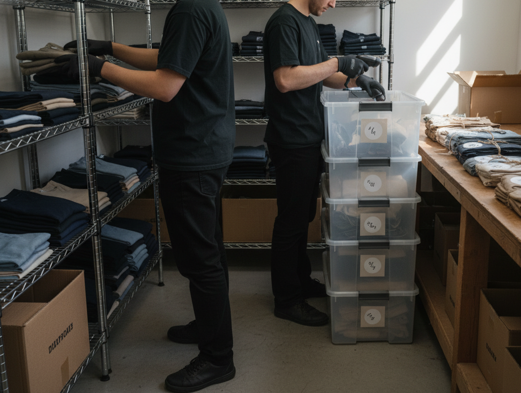 stockroom work