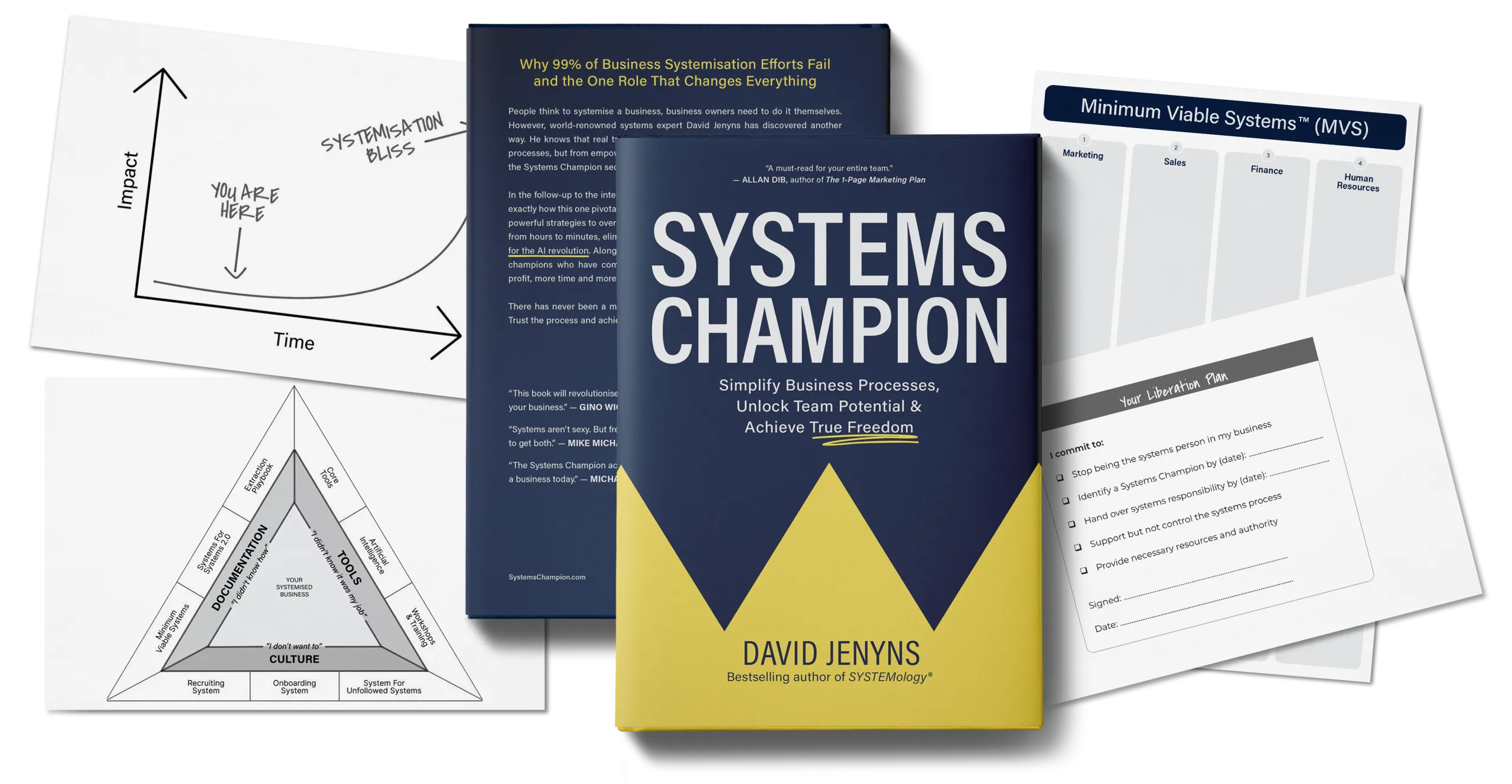 Systems Champion collage